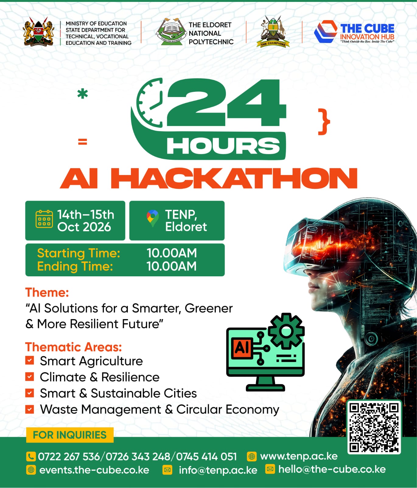 TENP 24-Hour AI Hackathon – Research and Innovation